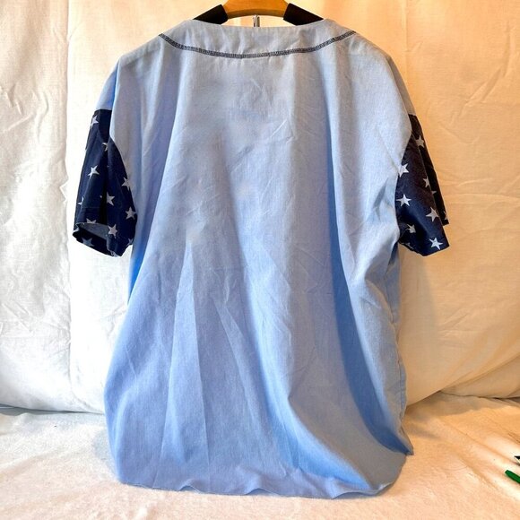 1996 USA Olympics Looney Tunes Tweety Bird Baseball Jersey Button Up Official - Picture 4 of 6